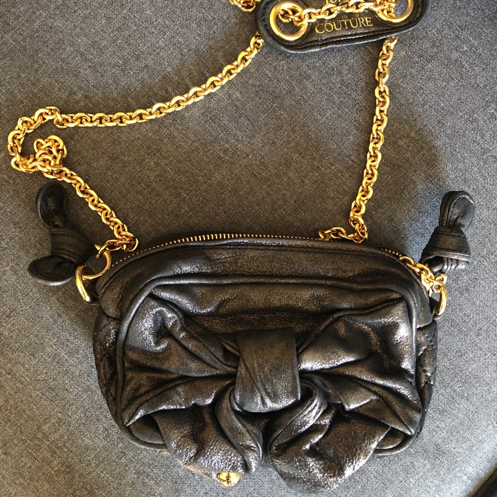 Juicy Couture Quilted Bow Crossbody Bag